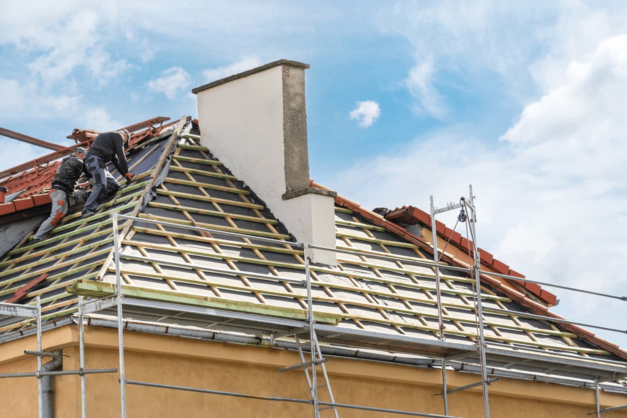 Rénovation de toiture - ETS Lecoq Loiret